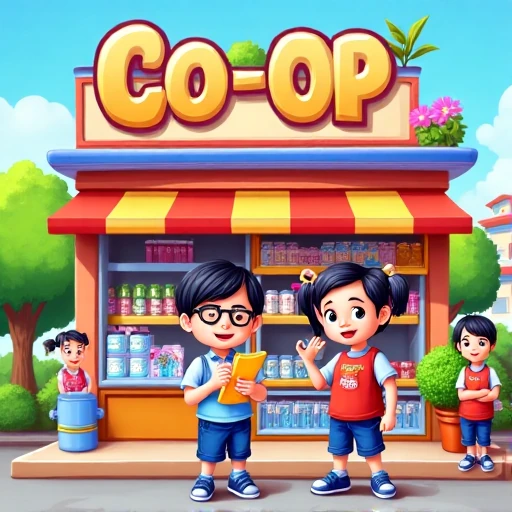 เกมเปิดร้านสหกรณ์โรงเรียน